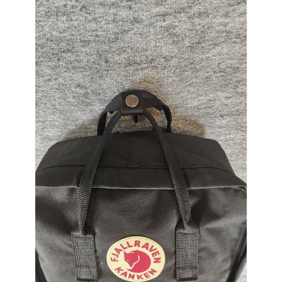 COPY - FJALL RAVEN Backpack Canvas Black 4 x 11 x 13 - Picture 8 of 9